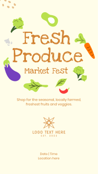 Fresh Market Fest Facebook Story