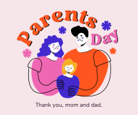 Happy Mommy & Daddy Day Facebook Post