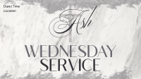 Ash Wednesday Simple Reminder Animation