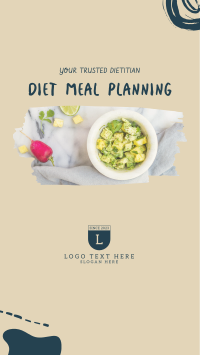 Diet Meal Planning Facebook Story