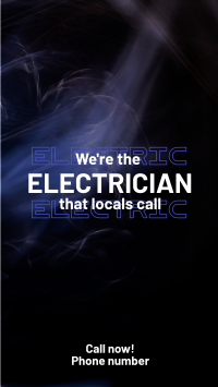 Electrician Service Facebook Story