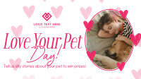 Retro Love Your Pet Day Animation Image Preview