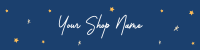 Enchanting Stars Etsy Banner