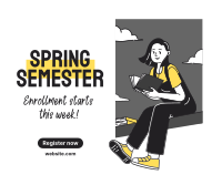 Spring Enrollment Facebook Post