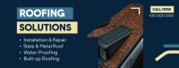 Roofing Solutions Facebook Cover