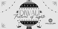 Diwali Festival Celebration Twitter Post