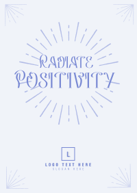 Positive Energy Poster Design