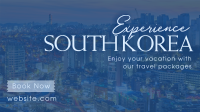  Minimalist Korea Travel Facebook Event Cover