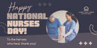 Healthcare Nurses Day Twitter Post