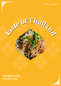 Taste of Thailand Poster