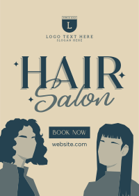 Fancy Hair Salon Flyer