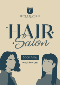 Fancy Hair Salon Flyer