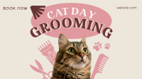 Cat Day Grooming Animation