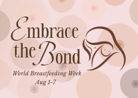 World Breastfeeding Week Postcard