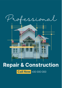 Repair and Construction Flyer