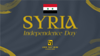 Syria Day Animation