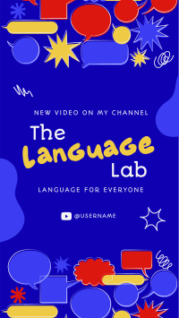 Language Education Channel Instagram Story