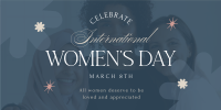 Women's Day Celebration Twitter Post