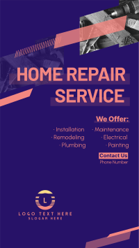 Modern Repair Service Facebook Story