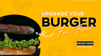 Free Burger Upgrade YouTube Video