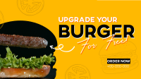 Free Burger Upgrade YouTube Video Image Preview