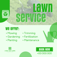 Lawn Care Professional Instagram Post