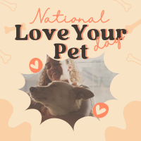 International Pet Day Instagram Post