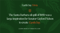Earth Day Trivia Animation