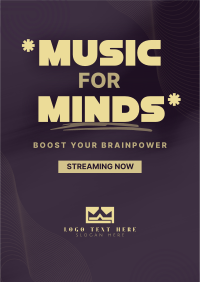 Brain Music Playlist Poster