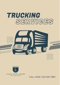 Truck Delivery Services Flyer