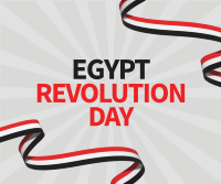 Egypt Revolution Day Facebook Post