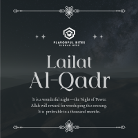 Peaceful Lailat Al-Qadr Instagram Post Image Preview