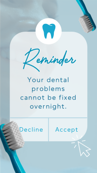 Dental Reminder Instagram Story