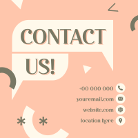 Business Contact Details Instagram Post