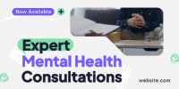 Mental Health Consultation Twitter Post