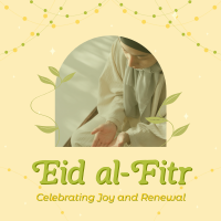 Blessed Eid Mubarak Instagram Post