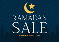 Ramadan Limited Sale Postcard