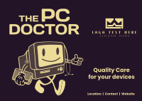 The PC Doctor Postcard