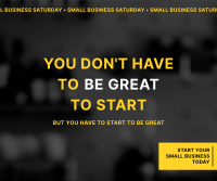 Start Your Business Today Facebook Post