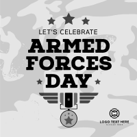 Armed Forces Appreciation Instagram Post