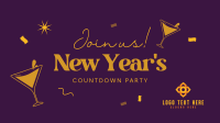 New Year Countdown Facebook Event Cover