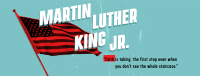 Martin Luther Quote Tribute Facebook Cover Design