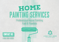 Home Painting Services Postcard