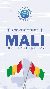 Mali's Independence Facebook Story Image Preview