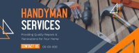 Handyman Services Facebook Cover