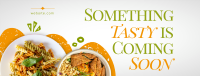 Tasty Food Coming Soon Facebook Cover