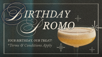 Rustic Birthday Promo Animation