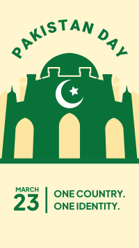 Pakistan Day Celebration Facebook Story Design