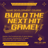 Game Development Course Instagram Post