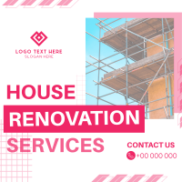 Generic Renovation Services Linkedin Post